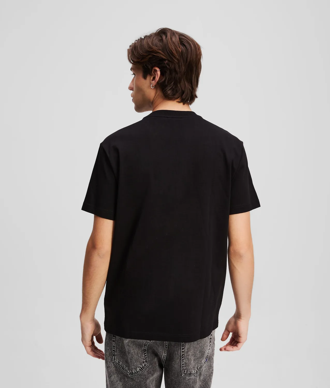 Karl Lagerfeld Jeans Box Logo T-Shirt Herren weiß