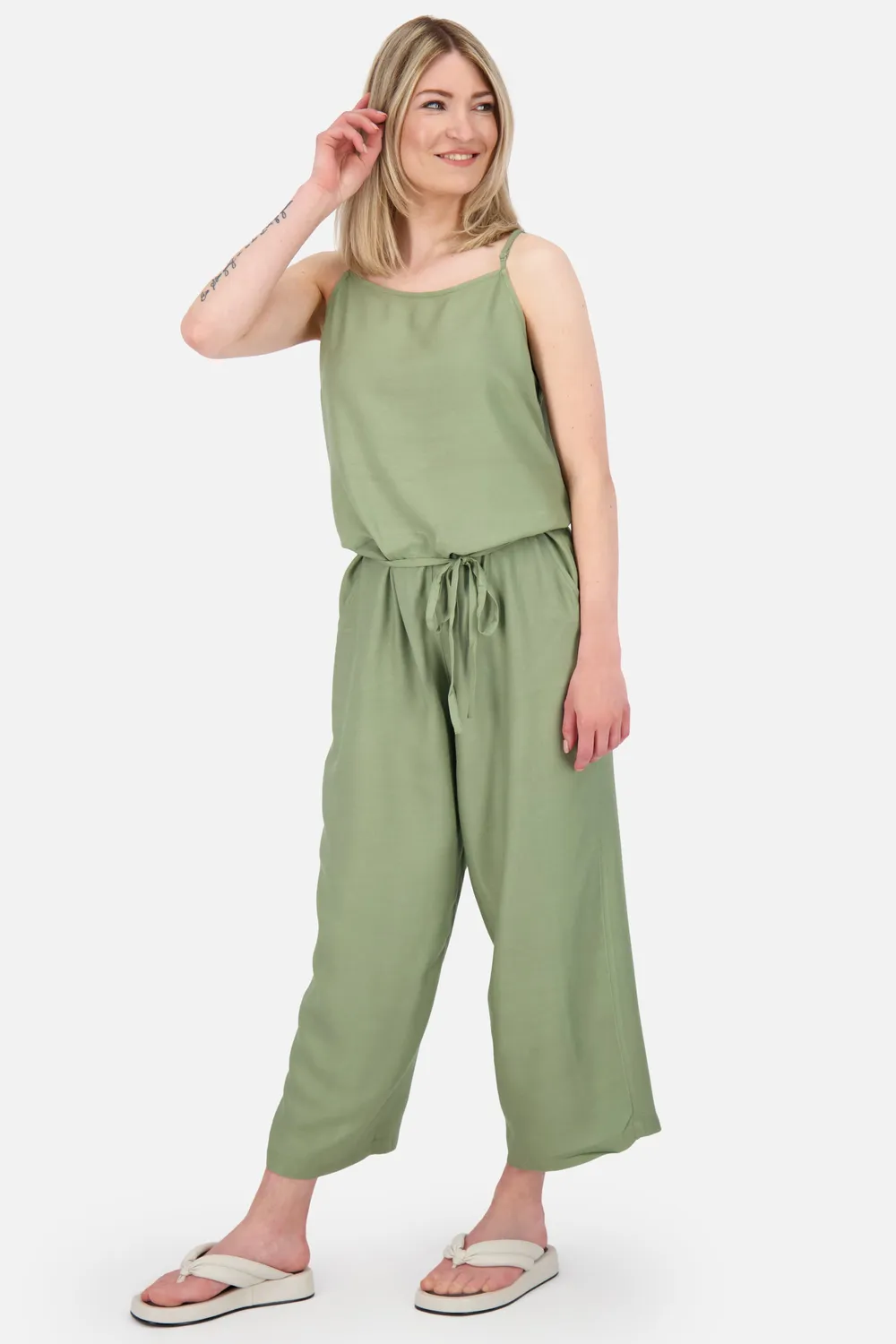 Alife & Kickin BritneyAK A Jumpsuit Grün Jersey