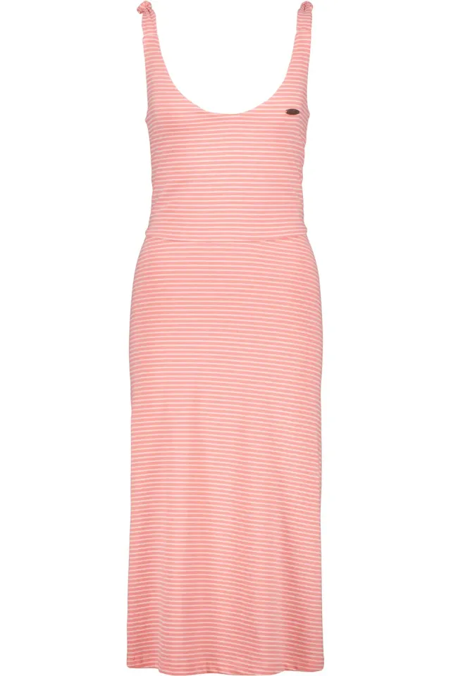 Alife & Kickin MelinaAK Dress Orange gestreift