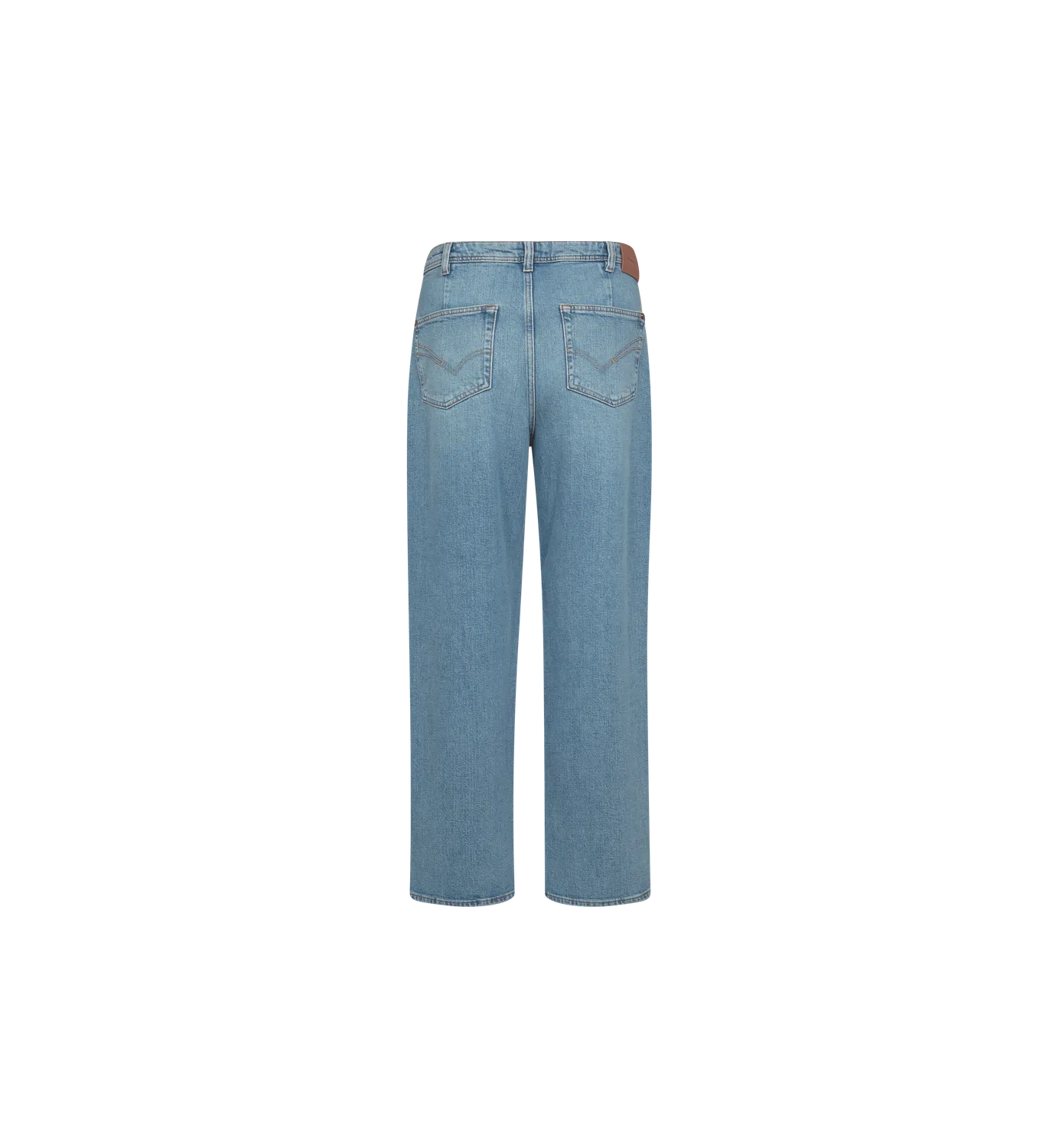 Mos Mosh MMSandie Ray Barrel Jeans Blau High Waist