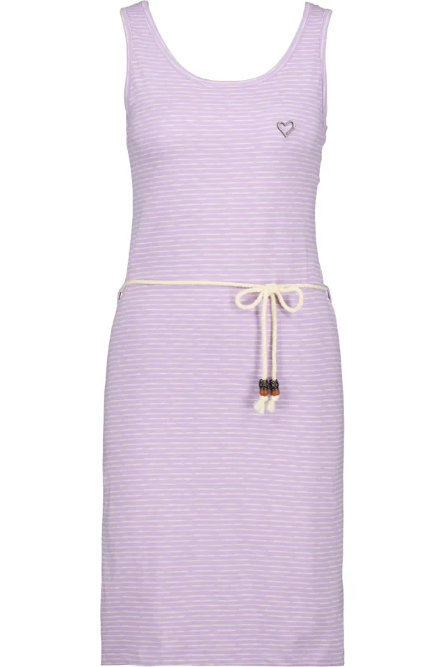 Alife & Kickin JenniferAK Z Kleid Violett gestreift Tanktop