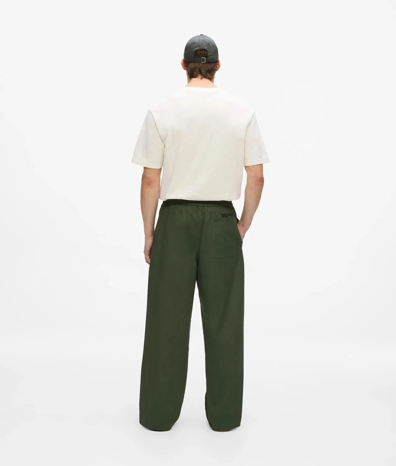 Karl Lagerfeld KLJ Drawcord Hose Baumwolle Herren