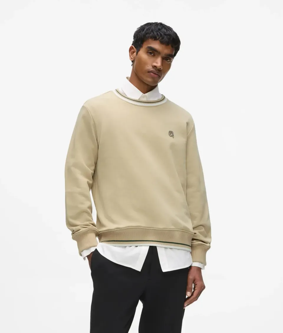 Karl Lagerfeld Ikon Stripe Sweatshirt Herren