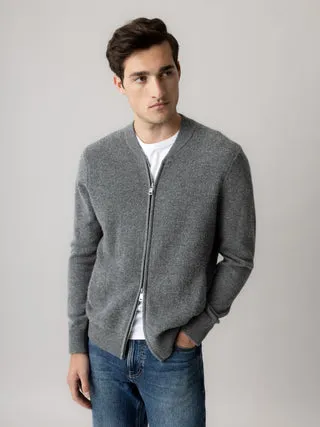 Mos Mosh MMGRyan Strickjacke mit Reissverschluss Regular Fit