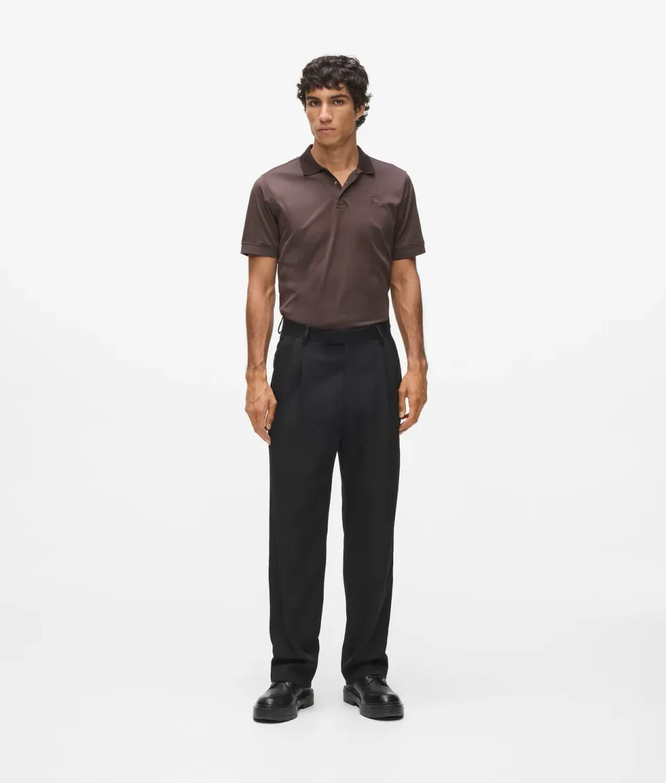 Karl Lagerfeld Tailored Bundfaltenhose Herren 30 mit Bügelfalte