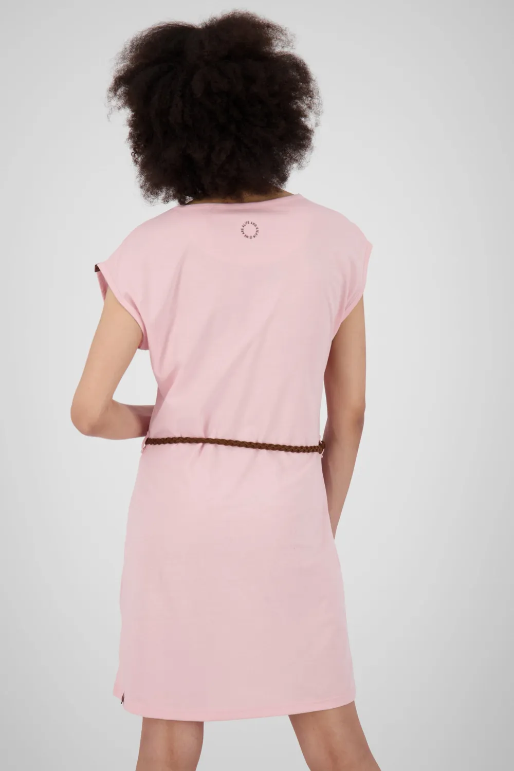 Alife & Kickin ElliAK A Kleid rosa Jersey kurz Damen