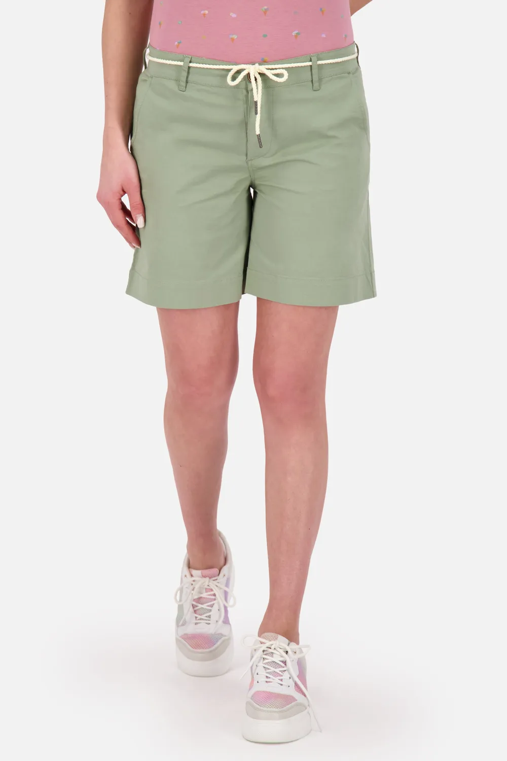 Alife & Kickin JulesAK A Shorts Grün Bio-Baumwolle