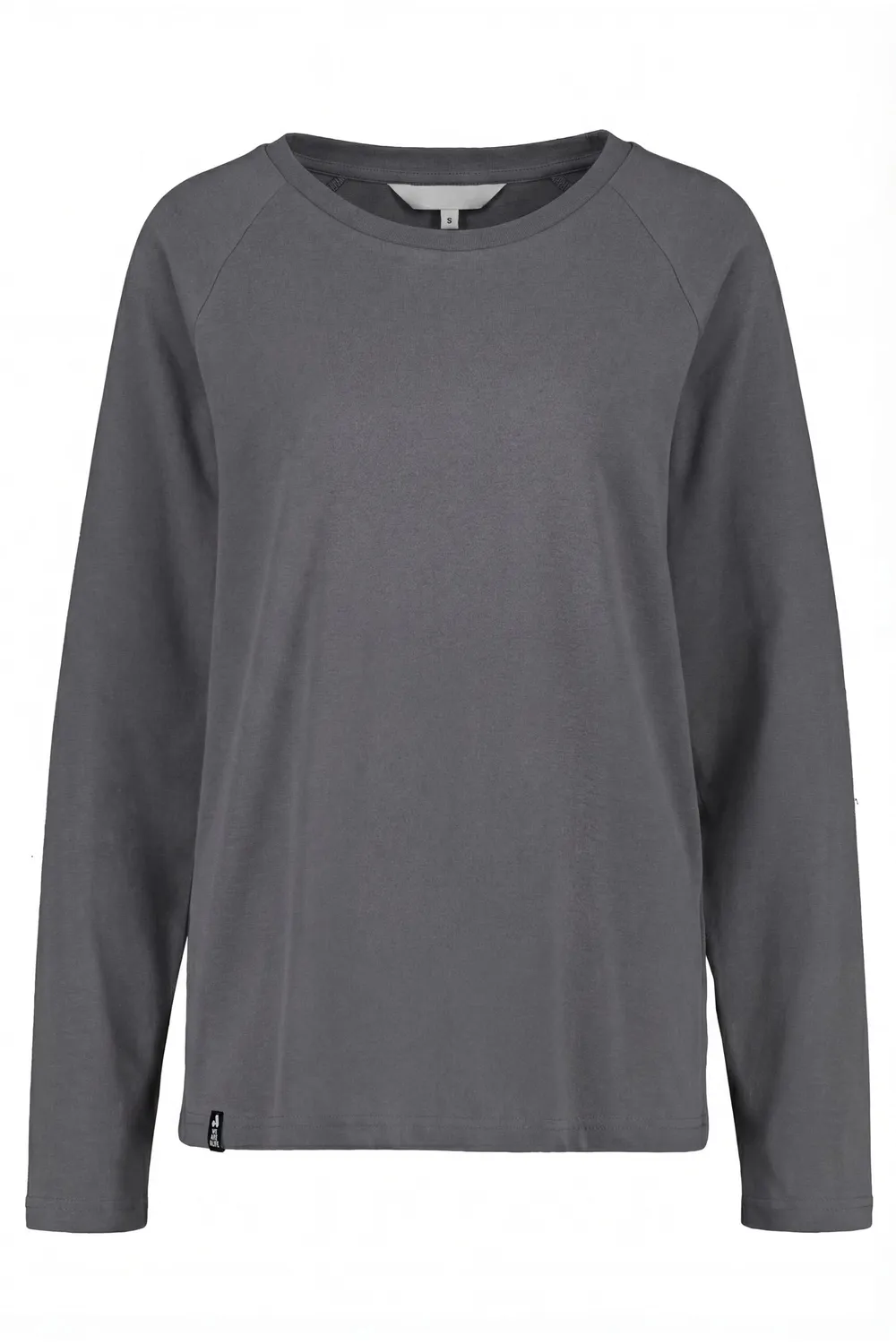 Alife & Kickin GaiaAK P Longsleeve Grau Bio-Baumwolle