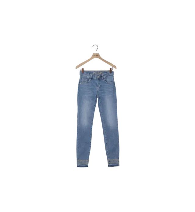 Mos Mosh MMSumner Diva Jeans 24 Hellblau Slim Stretch Secondhand