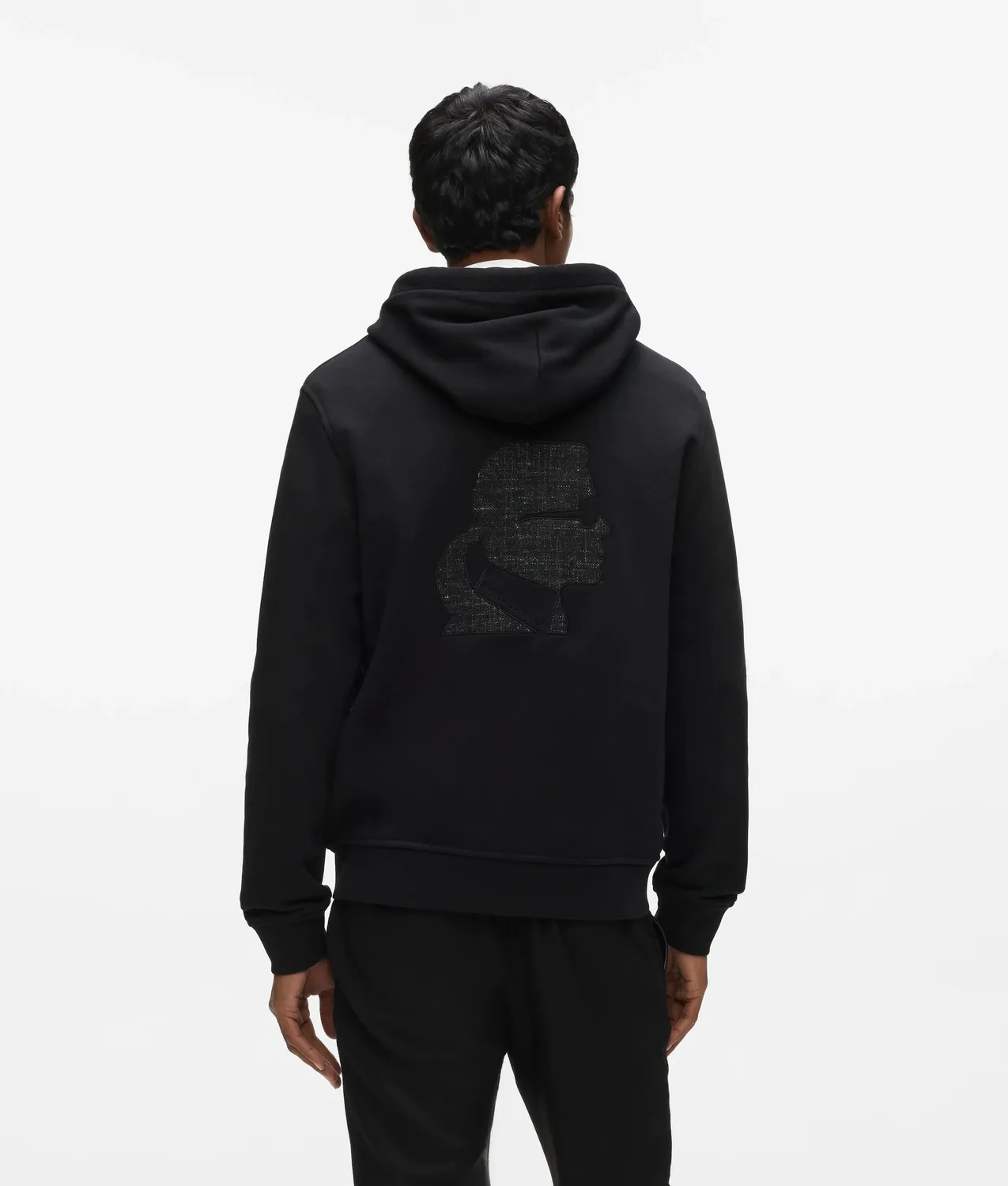 Karl Lagerfeld Ikon Bouclé Kameo Sweatjacke
