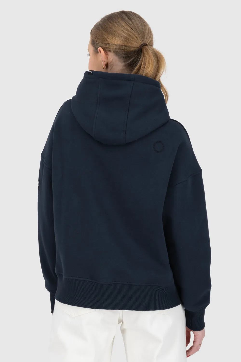 Alife & Kickin JessyAK A Hoodie dunkelblau oversize
