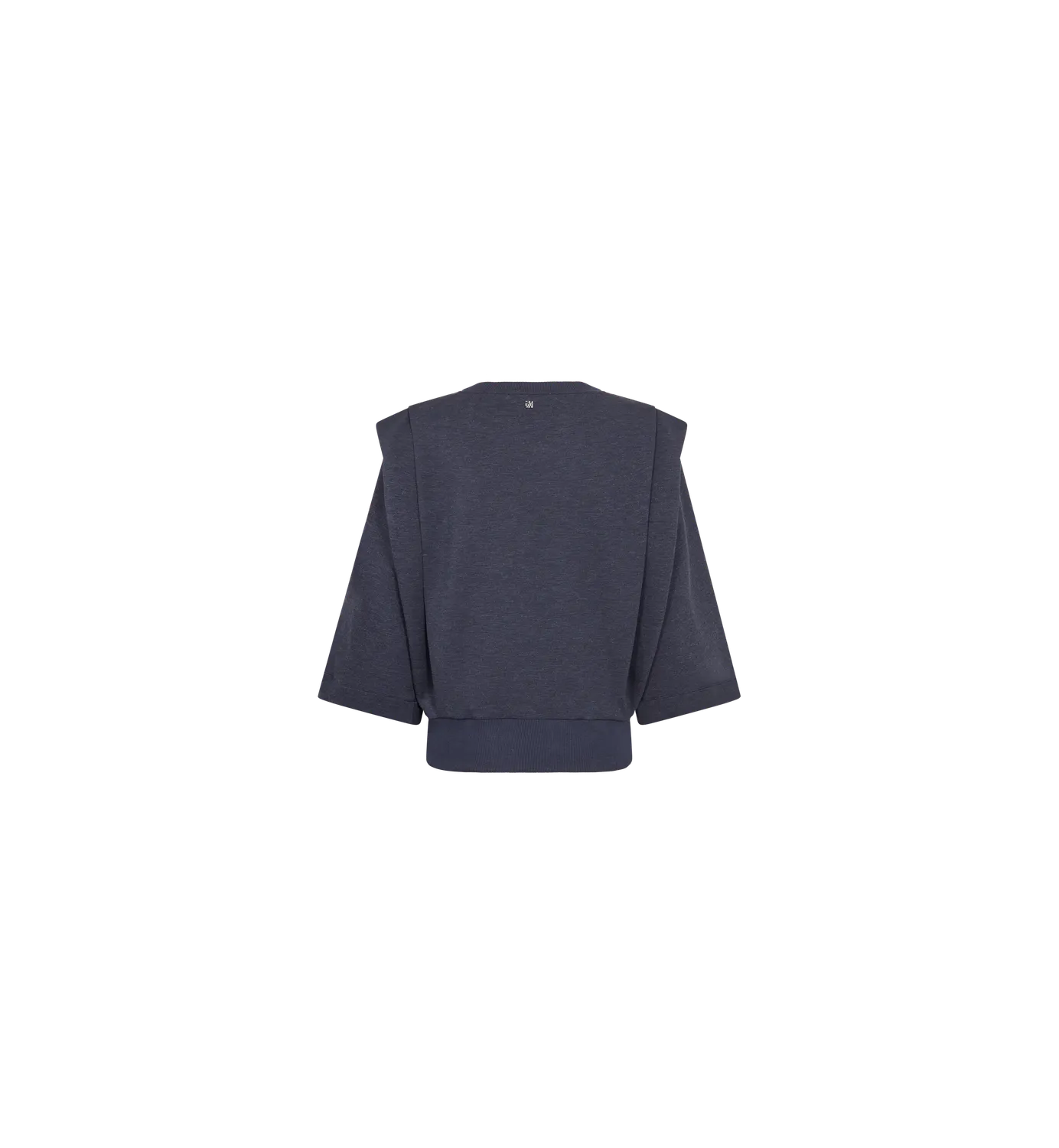 Mos Mosh MMMae O-Neck Sweatshirt navy 3/4-Arm