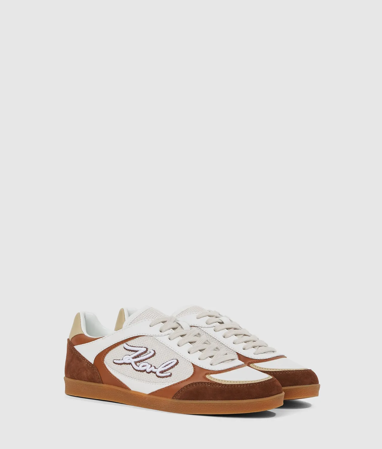 Karl Lagerfeld Kandidate Signia Sneaker Leder bestickt