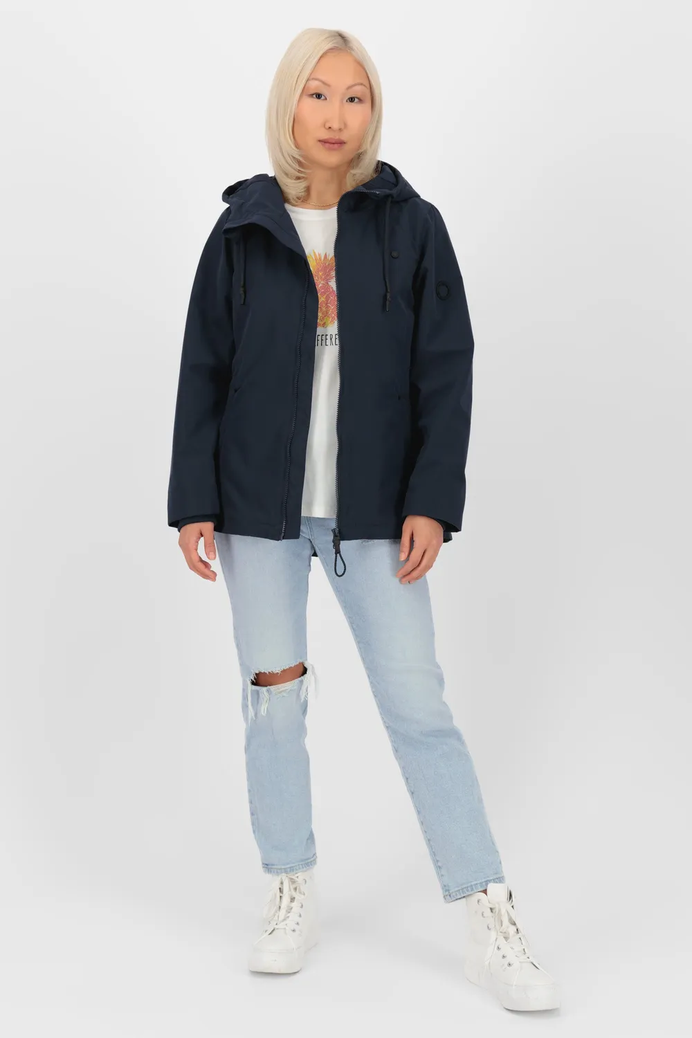 Alife & Kickin LilouAK A Übergangsjacke Dunkelblau Damen