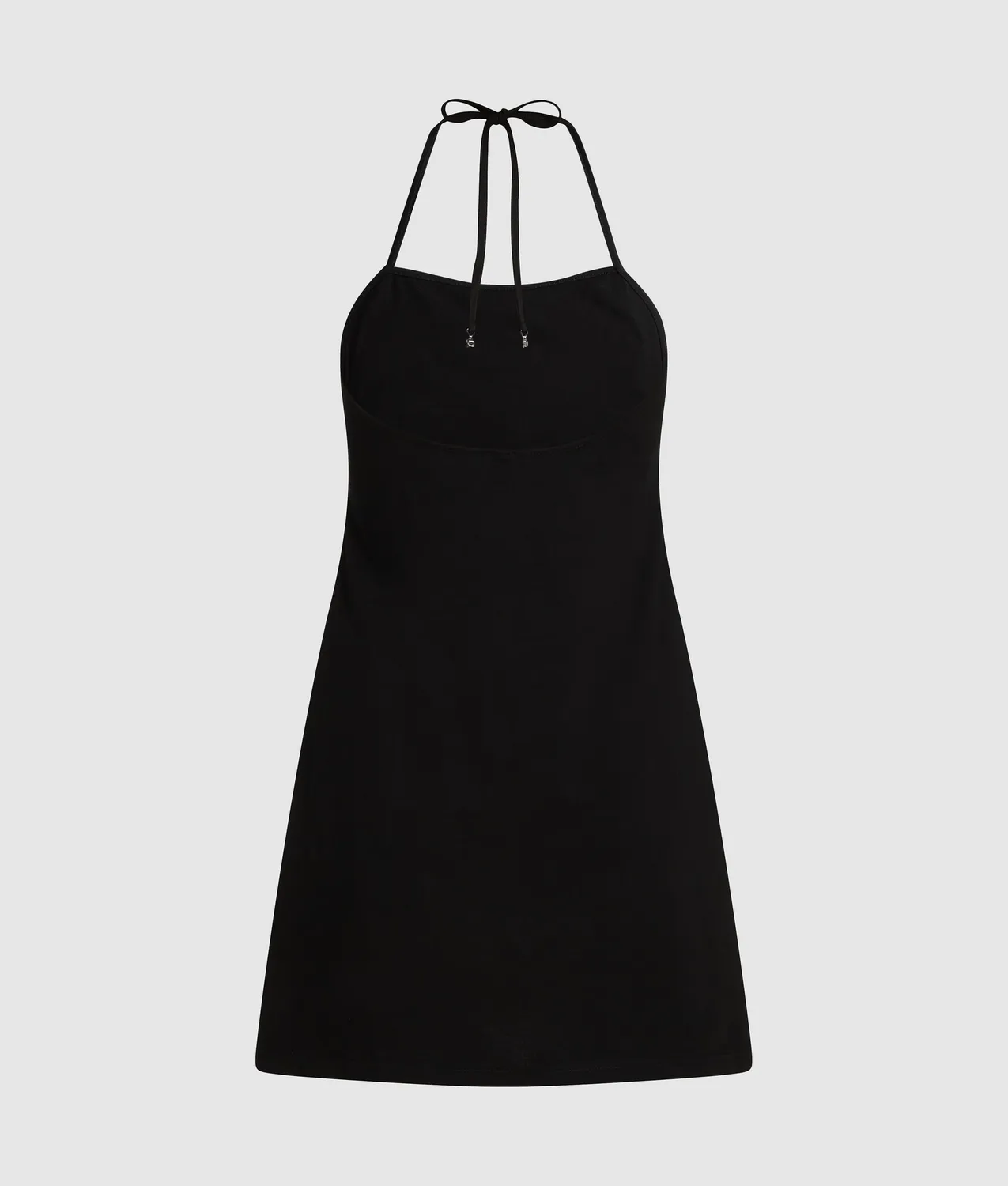 Karl Lagerfeld Ikon Rhinestone Strandkleid Neckholder