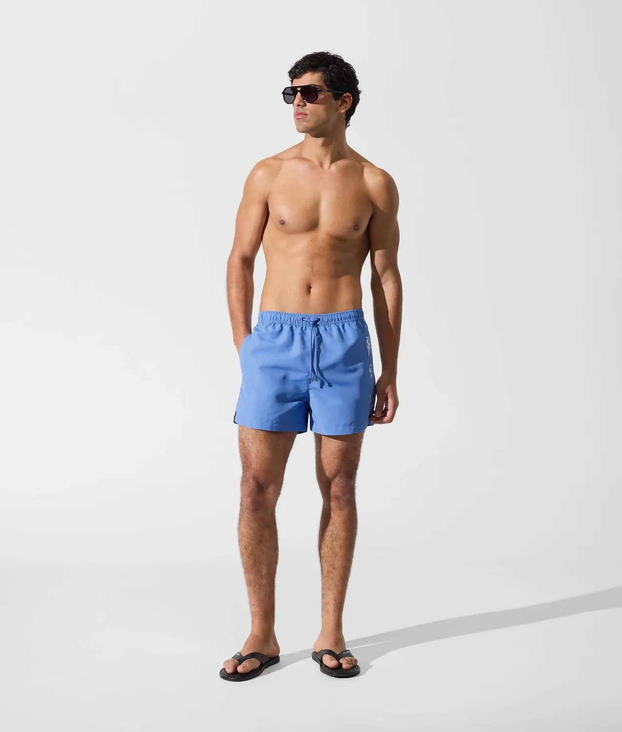 Karl Lagerfeld Ikon Boardshorts metallic kurz