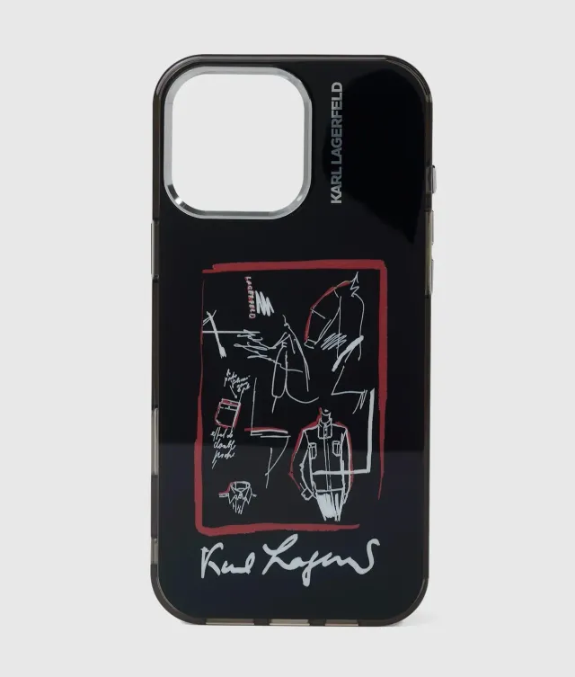 Karl Lagerfeld Karl Sketches Handyhülle iPhone 16 Pro Max