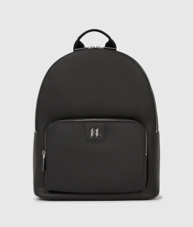 Karl Lagerfeld K/Monogram Rucksack Leder One Size schwarz