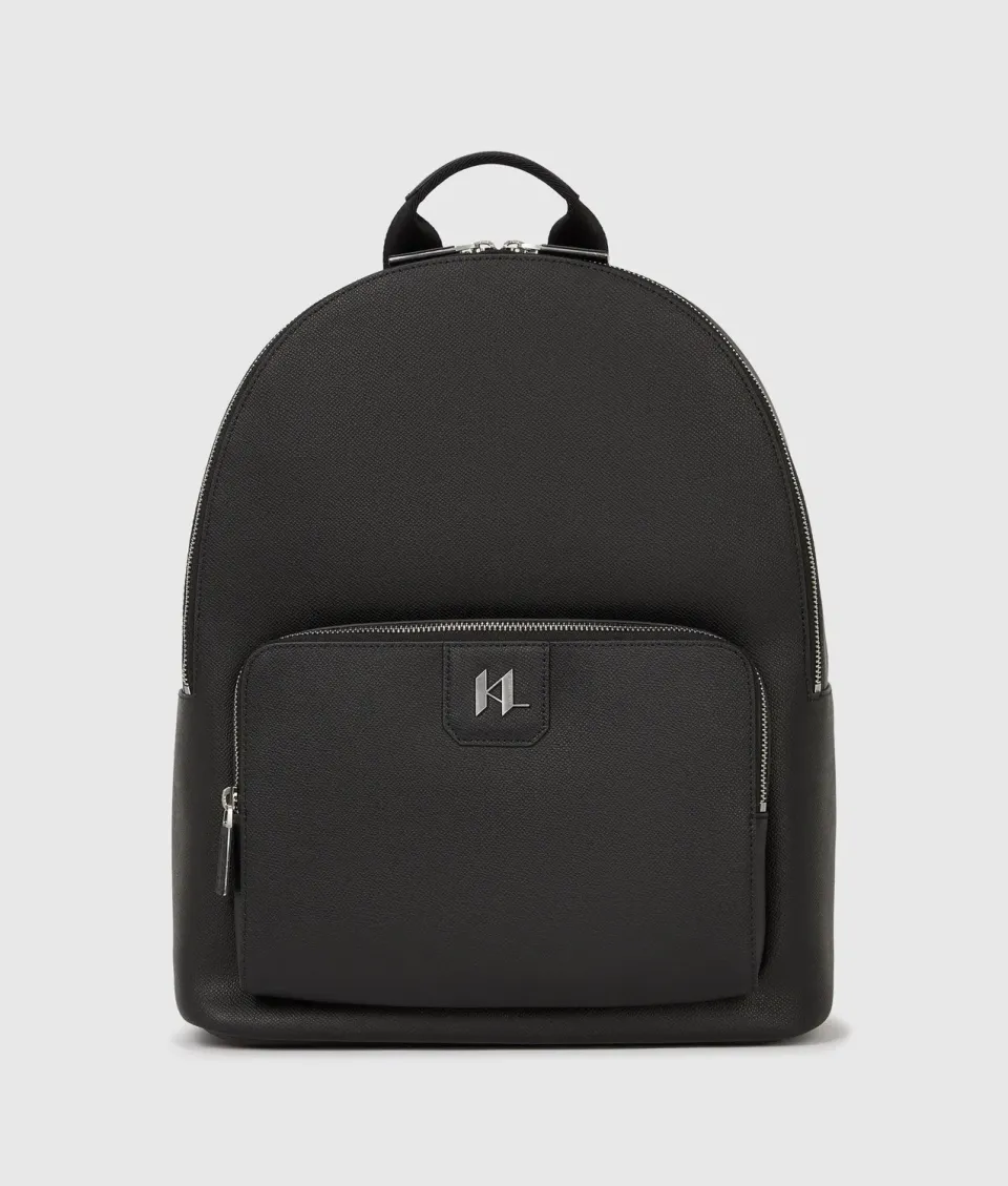 Karl Lagerfeld K/Monogram Rucksack Leder One Size schwarz