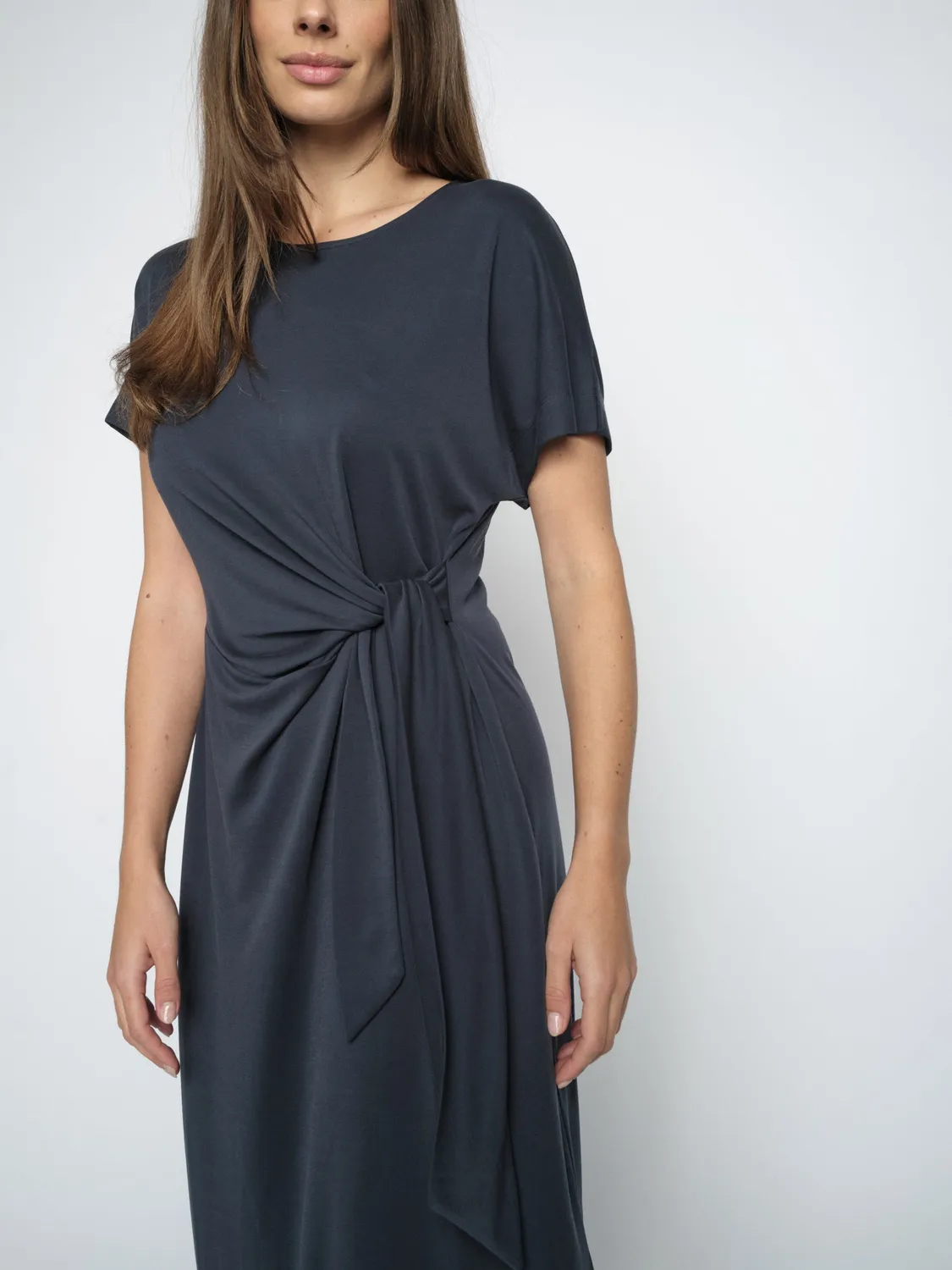 Mos Mosh MMJuliette Maxikleid kurzarm figurbetont