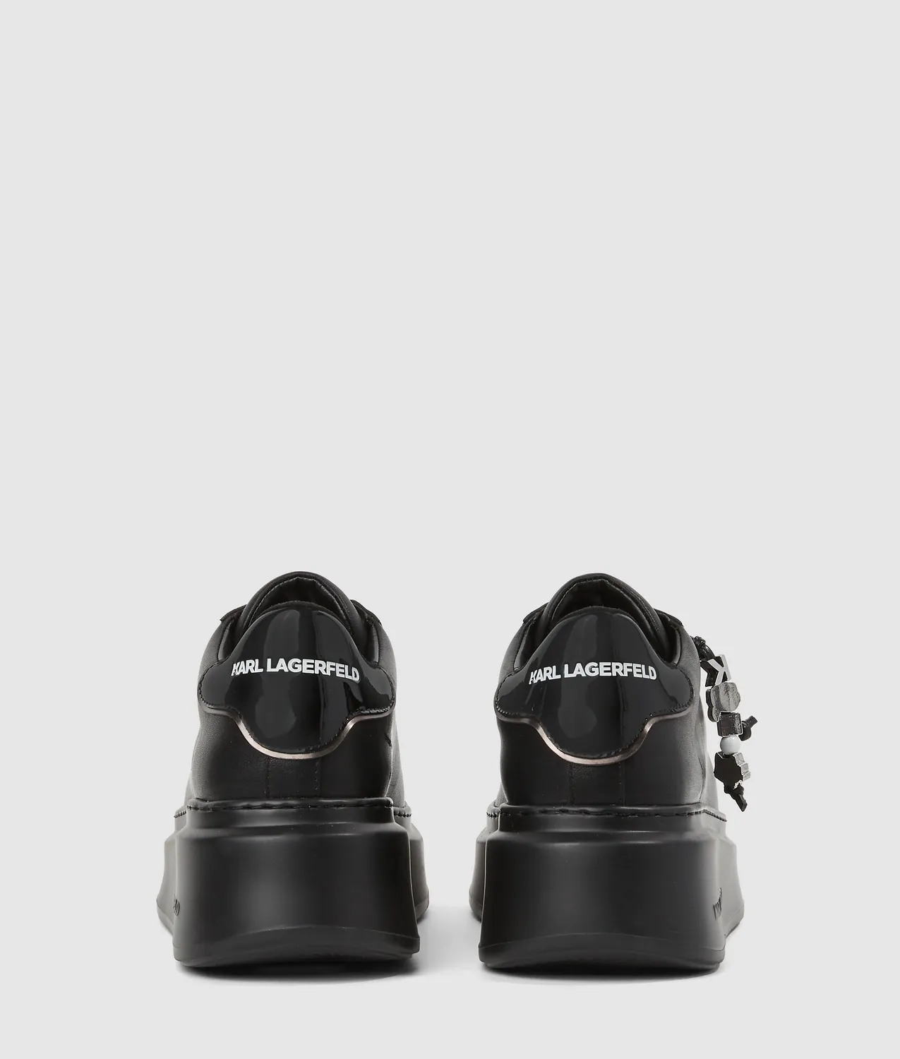 Karl Lagerfeld Anakapri Charm Sneakers Keil Leder