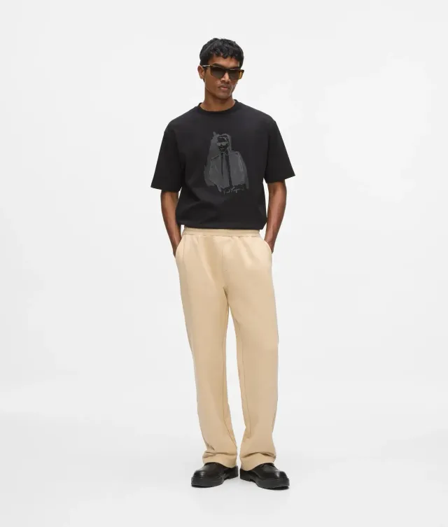 Karl Lagerfeld Loose-fit Sweatpants Jogginghose Baumwolle