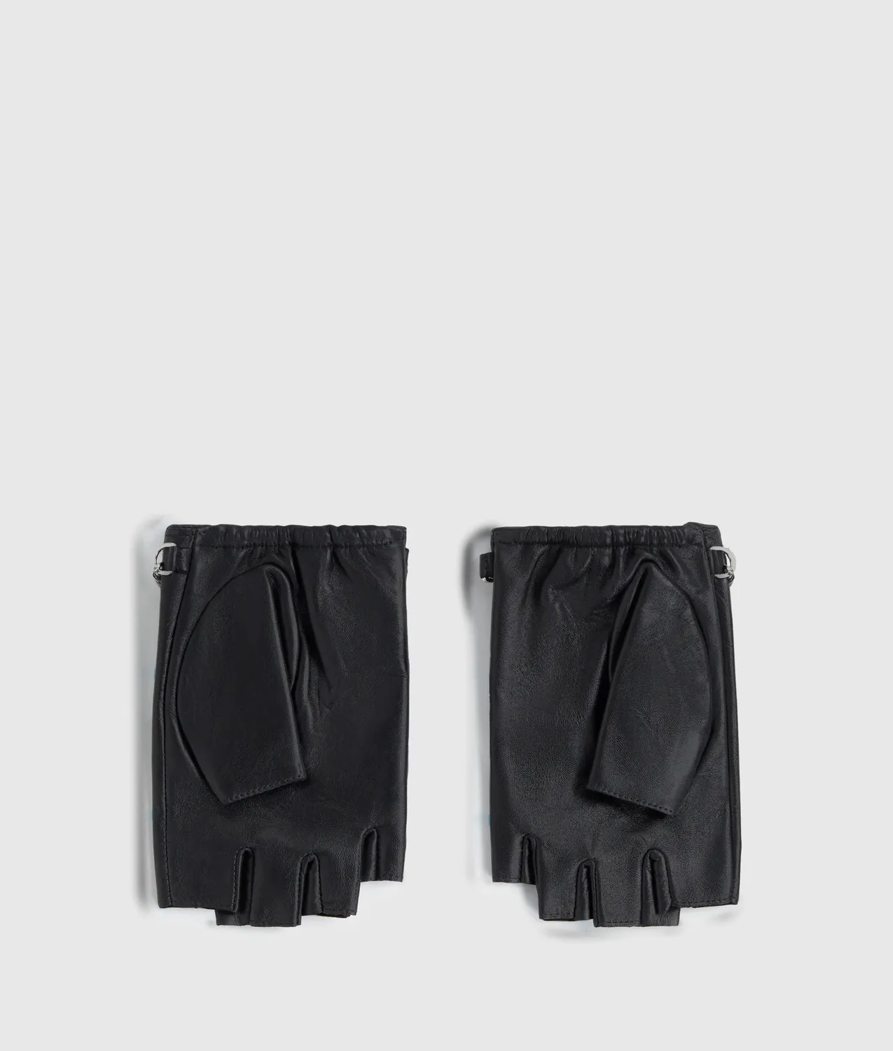 Karl Lagerfeld Ikon fingerlose Handschuhe Leder