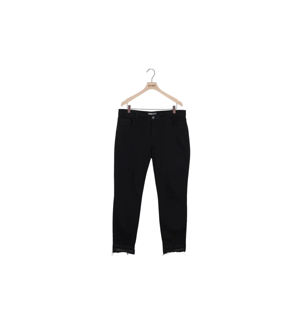 Mos Mosh MMSumner Tone Trok Jeans Slim Schwarz 33