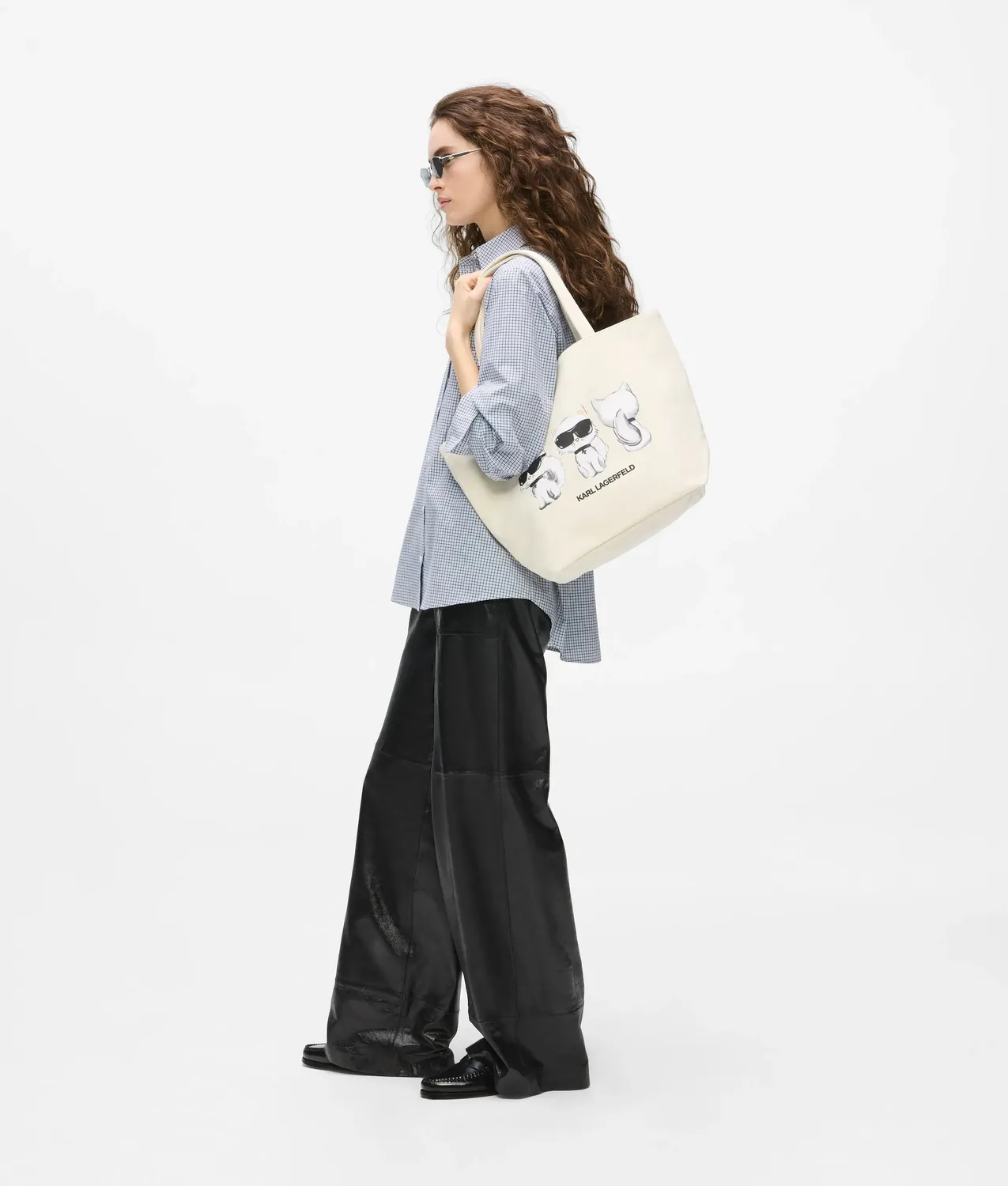 Karl Lagerfeld Ikon Choupette Shopper Wendetasche