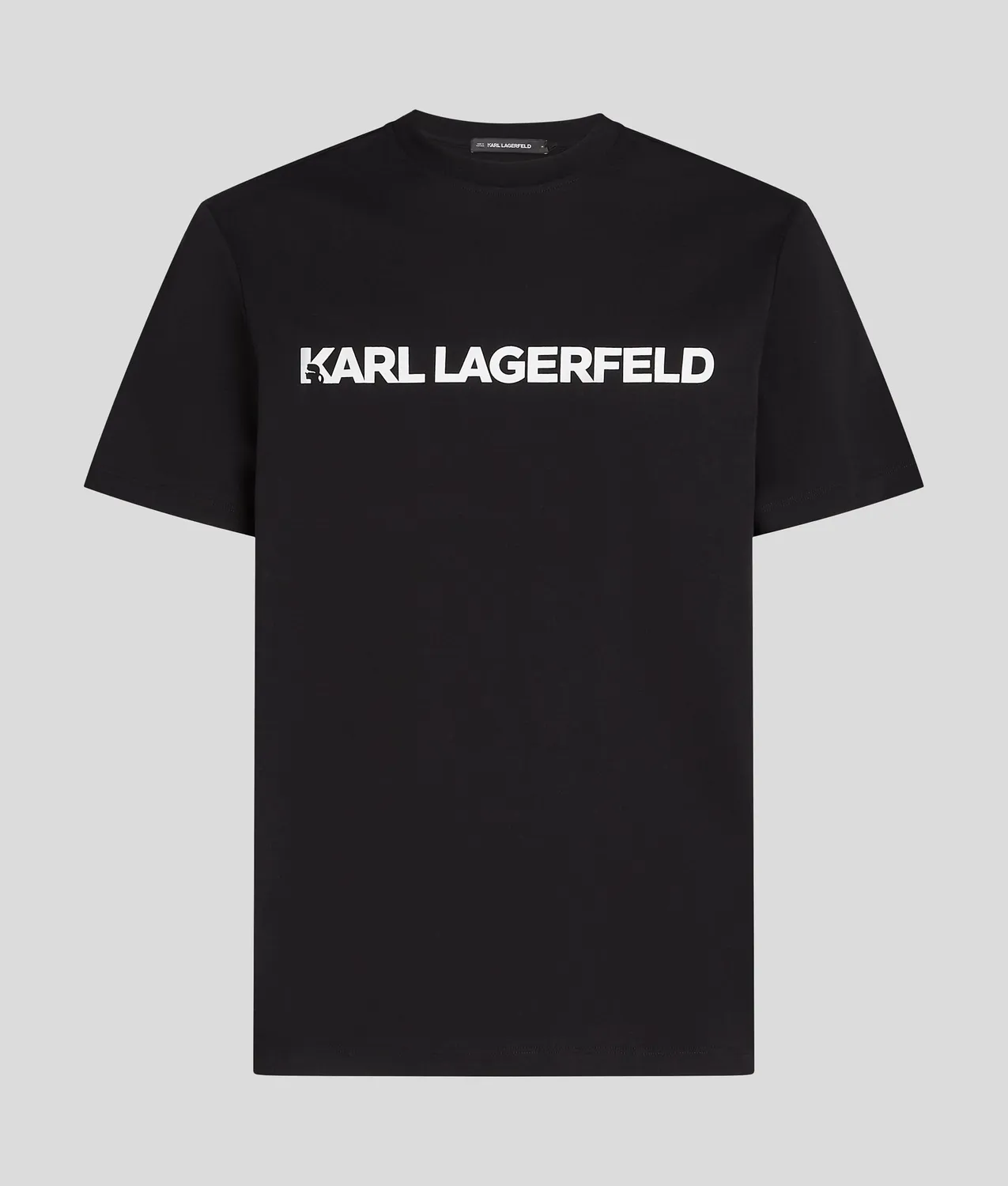 Karl Lagerfeld Logo T-Shirt regular Baumwolle