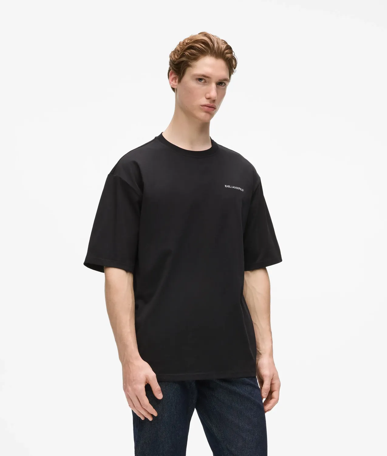 Karl Lagerfeld Après Ski Club T-Shirt oversized Baumwolle