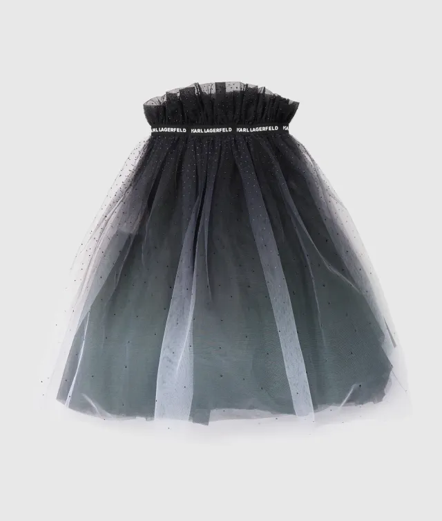 Karl Lagerfeld Girls Tüll Rock Gradient Gr. 3Y