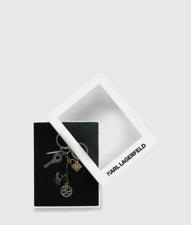 Karl Lagerfeld K/Autograph Schlüsselanhänger Multi-Charm