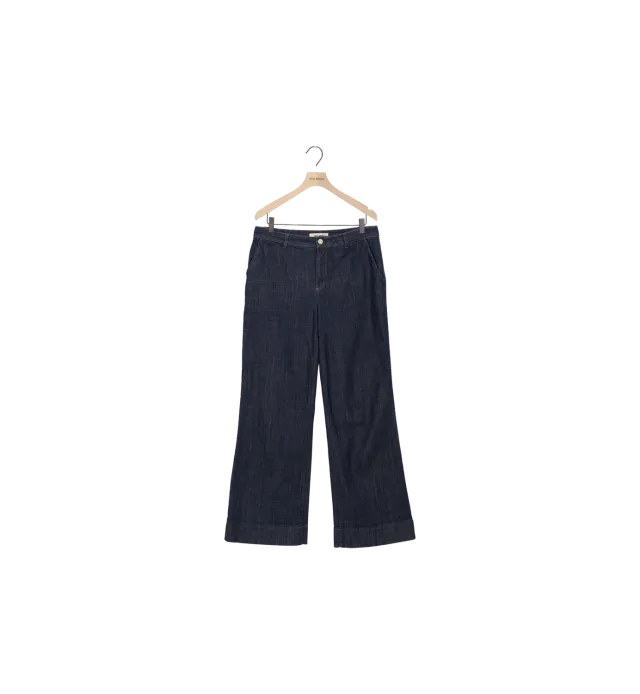 Mos Mosh MMDara Nippon Jeans 28 Wide Leg Dunkelblau