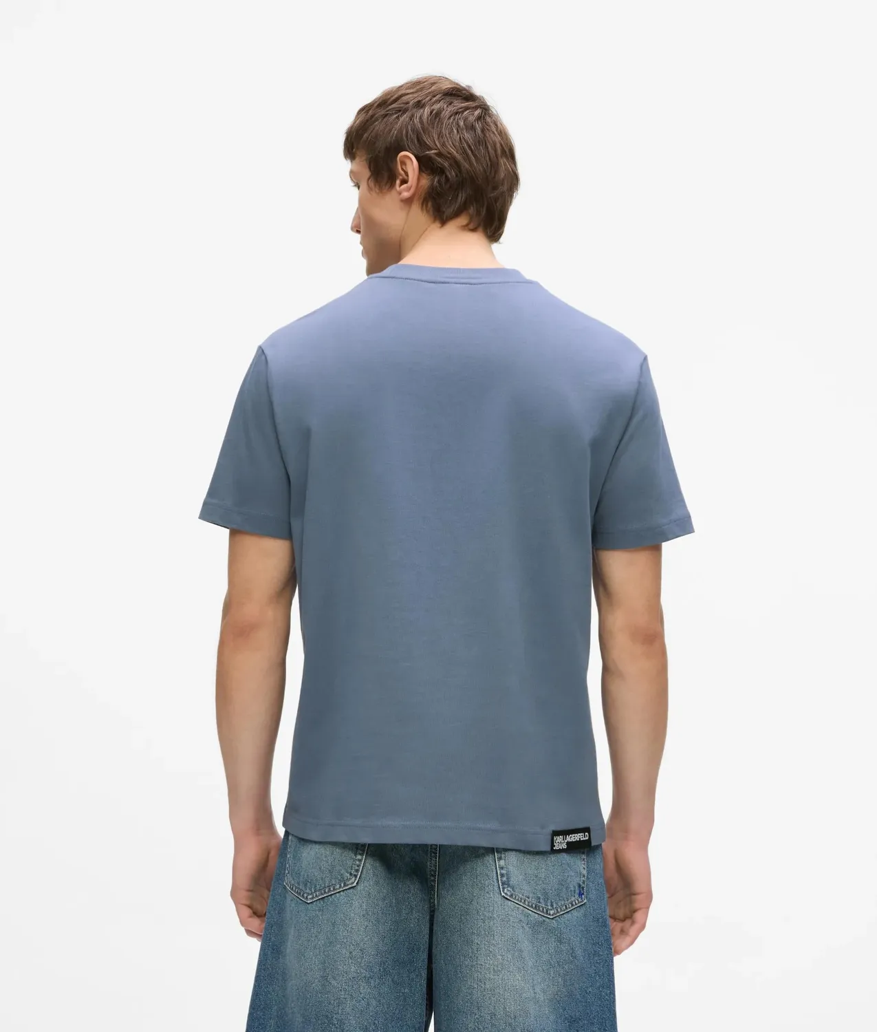Karl Lagerfeld Jeans Logo T-Shirt Regular Baumwolle