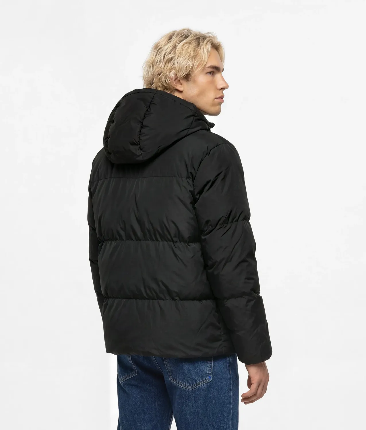 Karl Lagerfeld KL Jeans Pufferjacke mit Kapuze