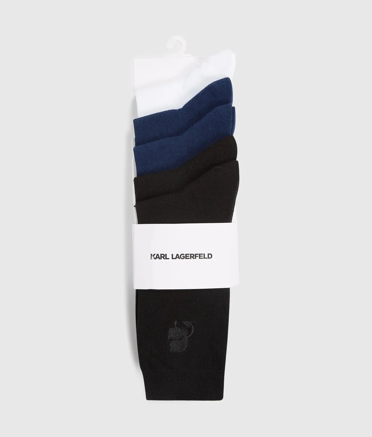 Karl Lagerfeld Ikon Kameo Socken 5er-Pack Baumwolle