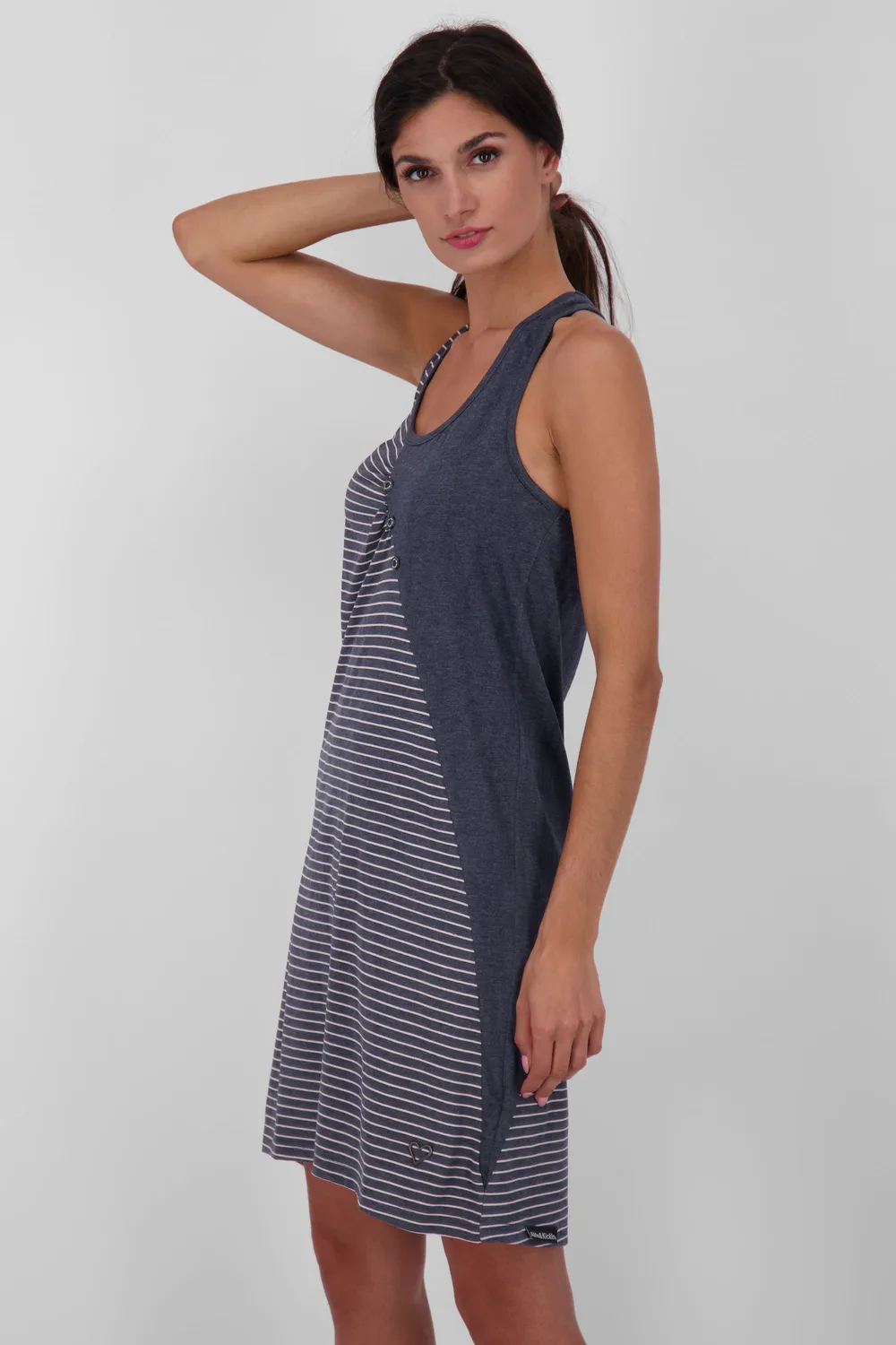 Alife & Kickin CameronAK B Kleid Damen dunkelblau kurz