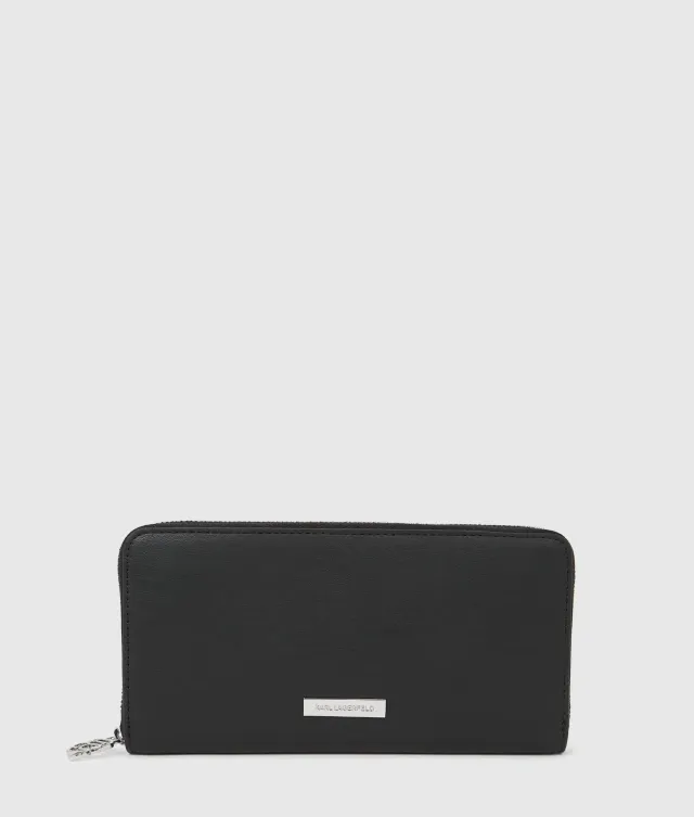Karl Lagerfeld Ikon Continental Wallet glatt One Size