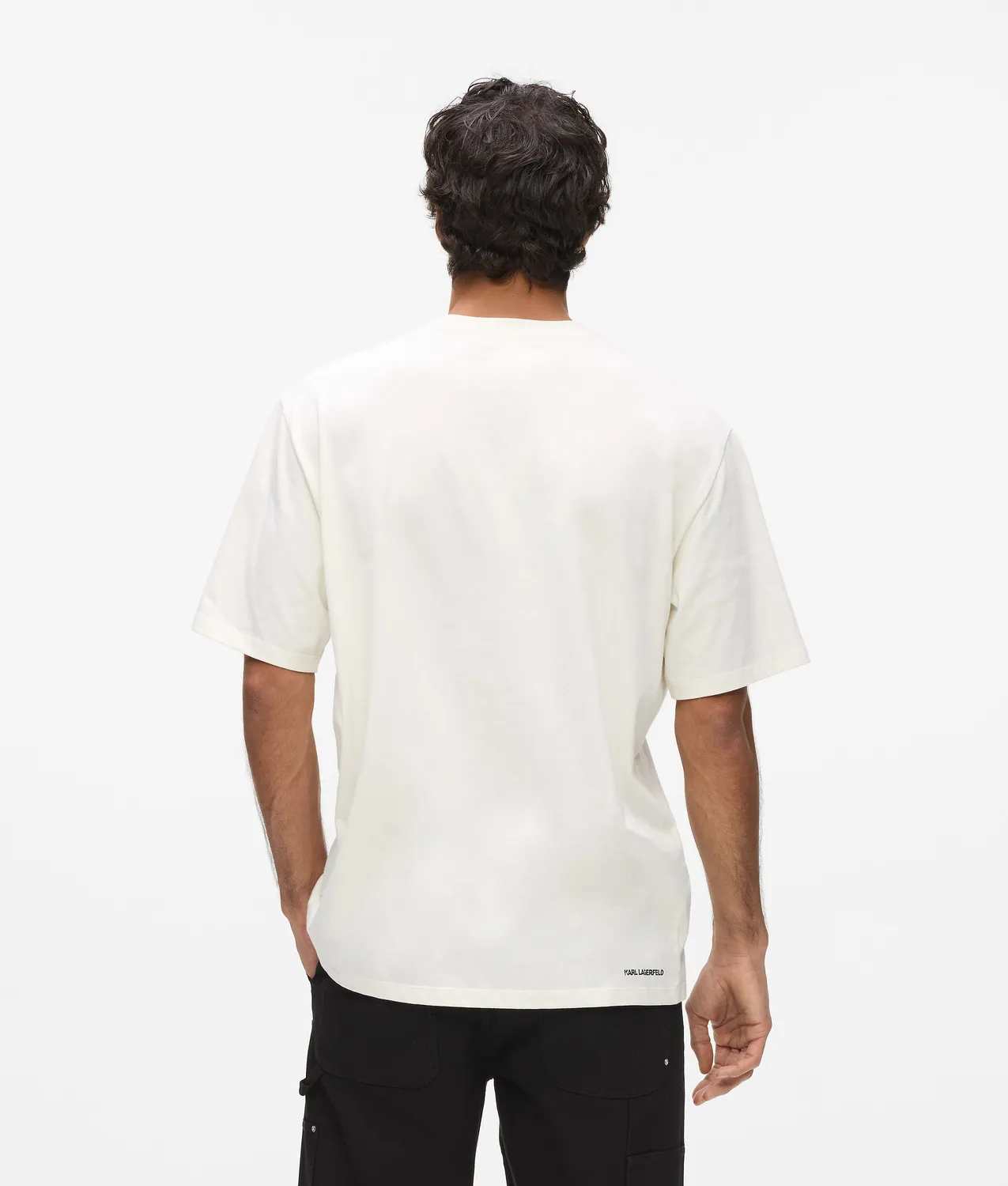 Karl Lagerfeld Ikon K-Initial T-Shirt Bio-Baumwolle