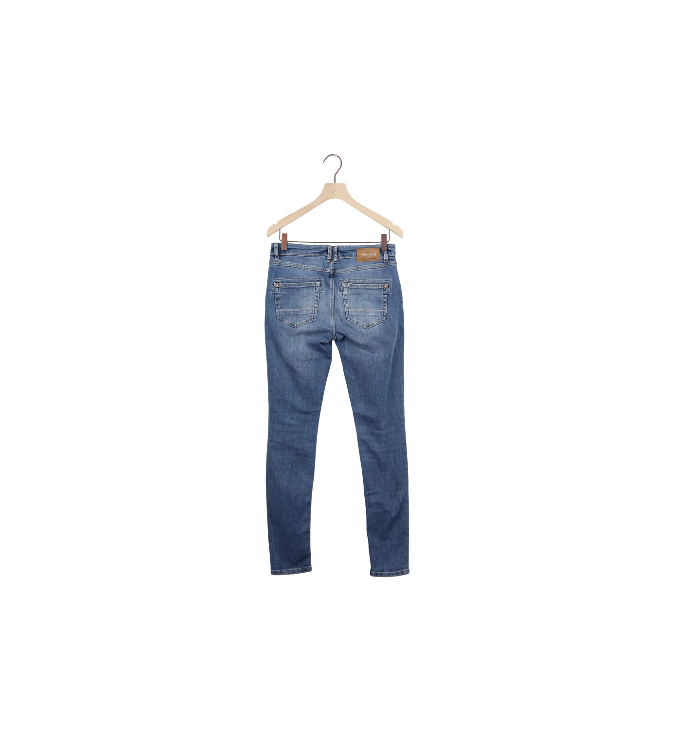Mos Mosh MMNaomi Mateos Jeans 25 blaue Tapered-Jeans