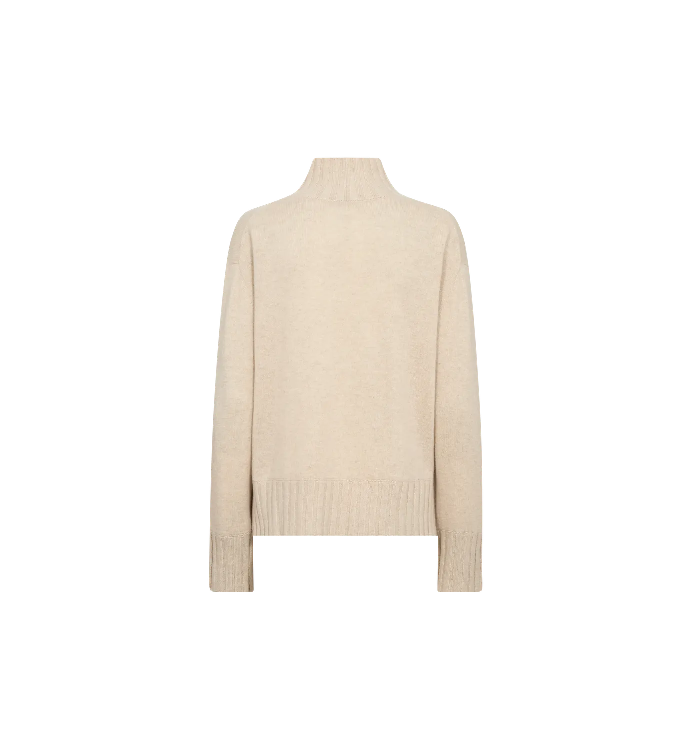 Mos Mosh MMAima Cashmere Highneck Pullover Oxford Tan