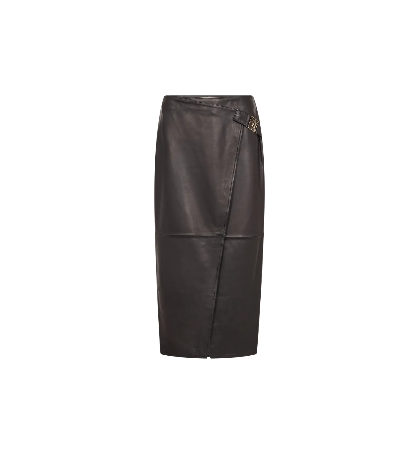 Mos Mosh MMVela Leather Lederrock Schwarz figurbetont