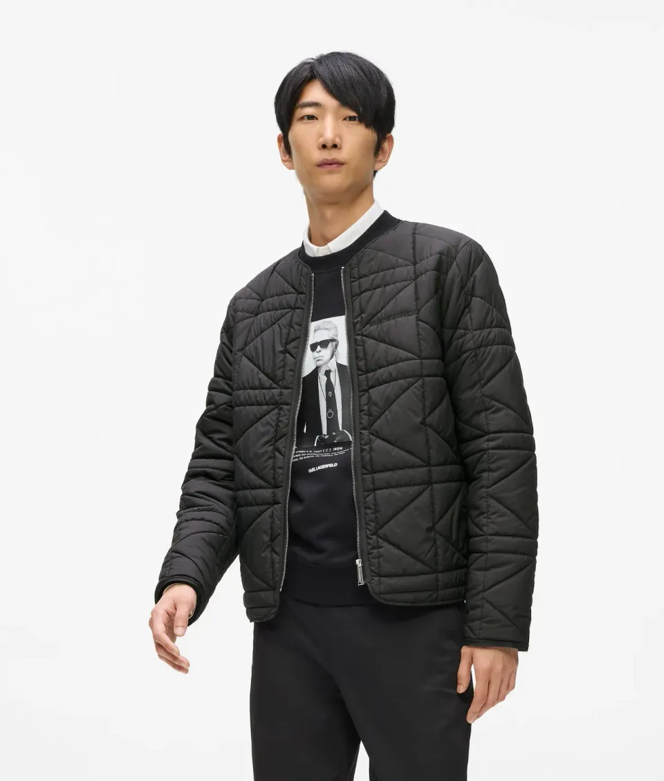 Karl Lagerfeld Karl Classics Steppjacke packbar leicht gesteppt