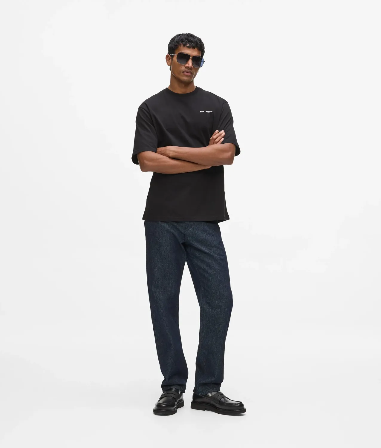 Karl Lagerfeld Maison de Karl Exclusive T-Shirt Bio-Baumwolle