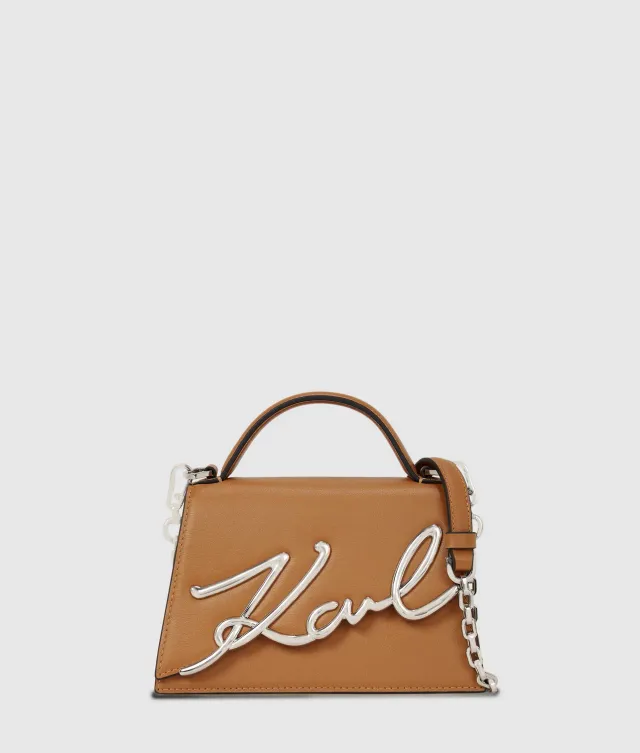 Karl Lagerfeld K/Signature Crossbody Tasche Klein Schwarz