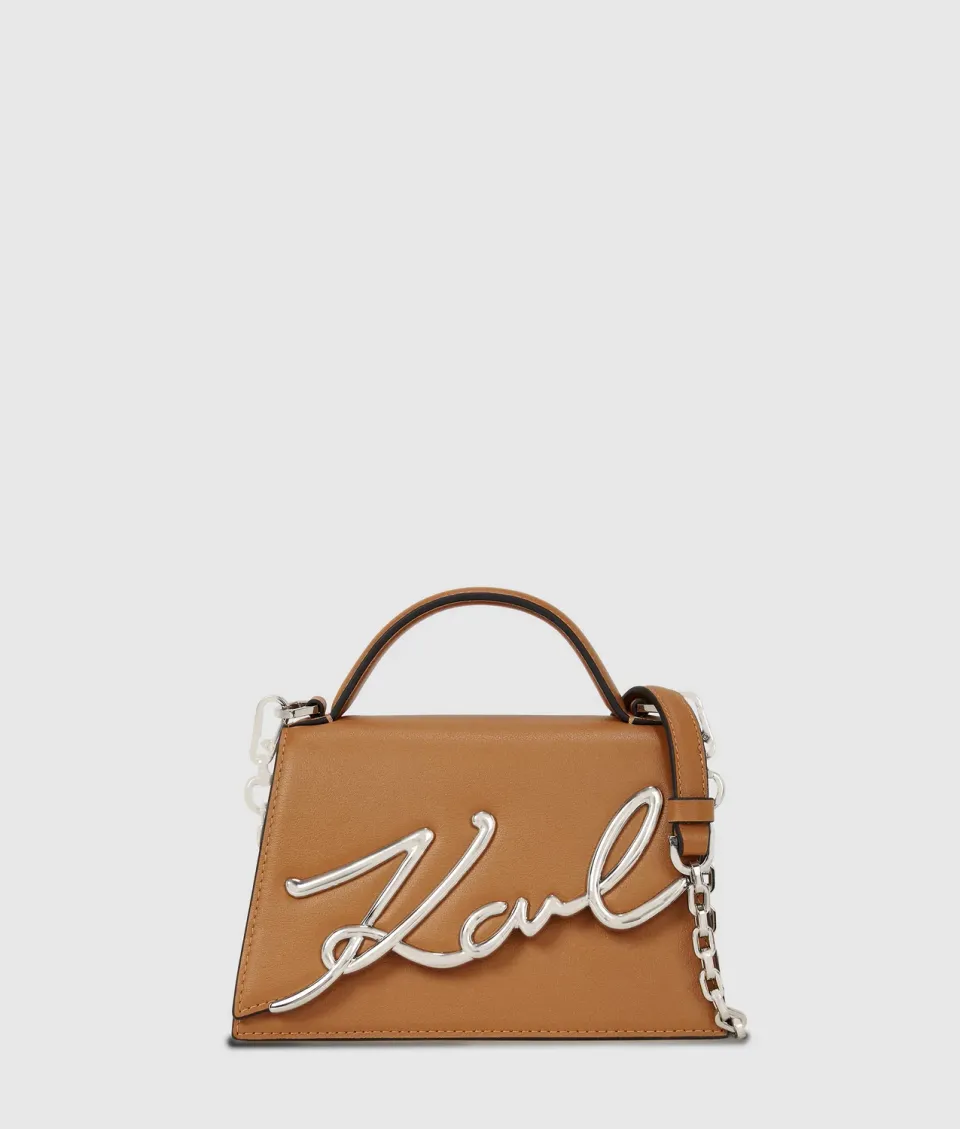 Karl Lagerfeld K/Signature Crossbody Tasche Klein Schwarz