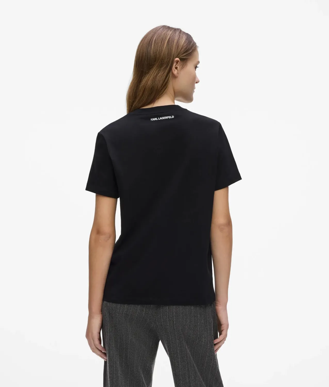 Karl Lagerfeld Rue St-Guillaume Regular Fit T-Shirt Bio-Baumwolle
