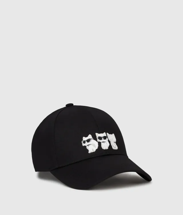 Karl Lagerfeld Ikon Choupette Cap Sixpanel verstellbar