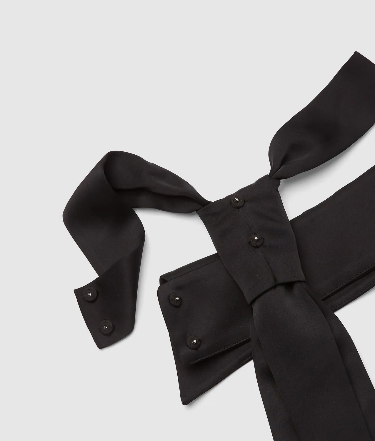 Karl Lagerfeld K/Autograph Kragen Krawatte Set Satin